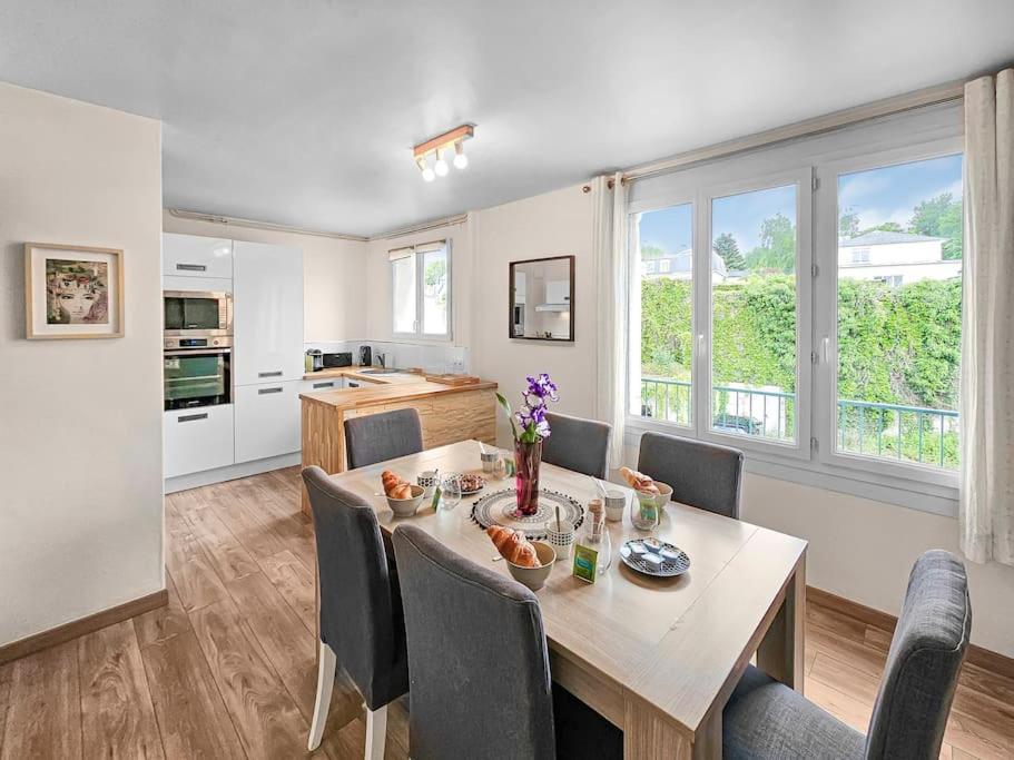 L'Escale Caennaise Apartment Bagian luar foto